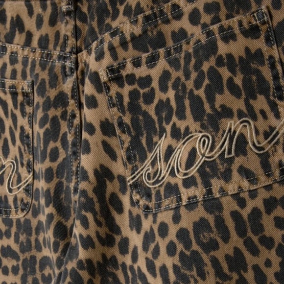 SOLD ON EBAY Damson Madder Dion Leopard Cargo Jeans - Picture 8 of 9